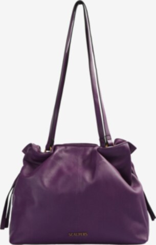 Scalpers Crossbody Bag in Purple: front