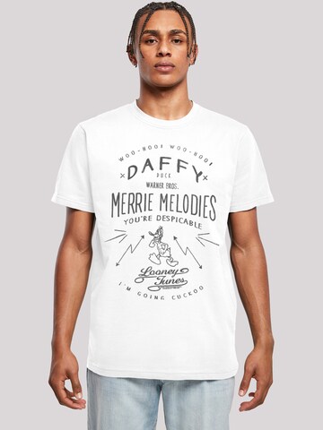 F4NT4STIC Shirt in Wit: voorkant