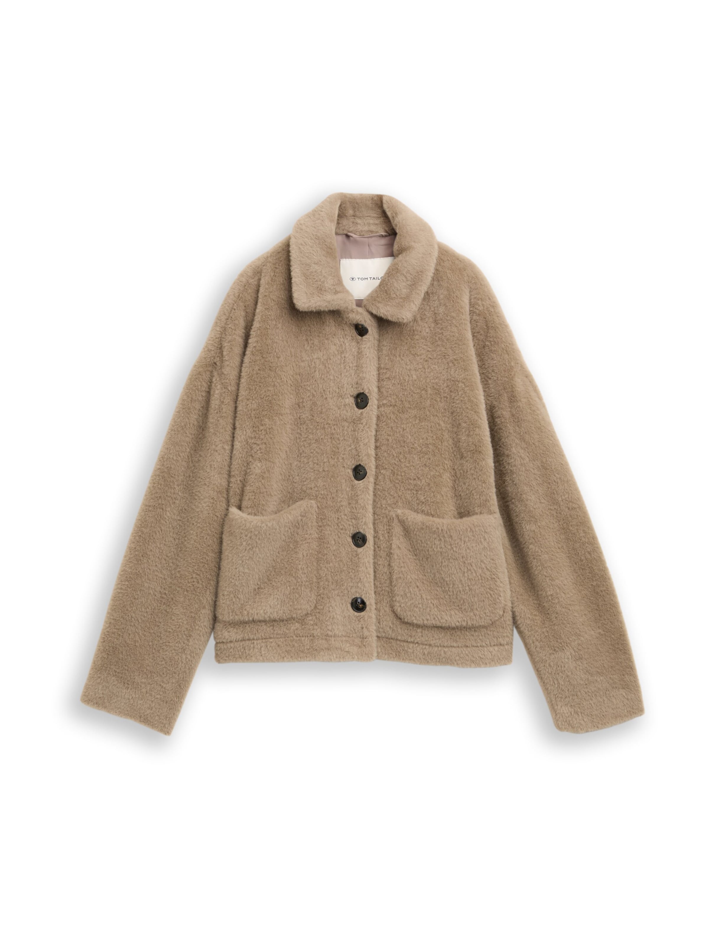 TOM TAILOR Jacke in Grau: Vorderseite