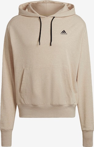 Hanorac sport de la ADIDAS SPORTSWEAR pe bej: față