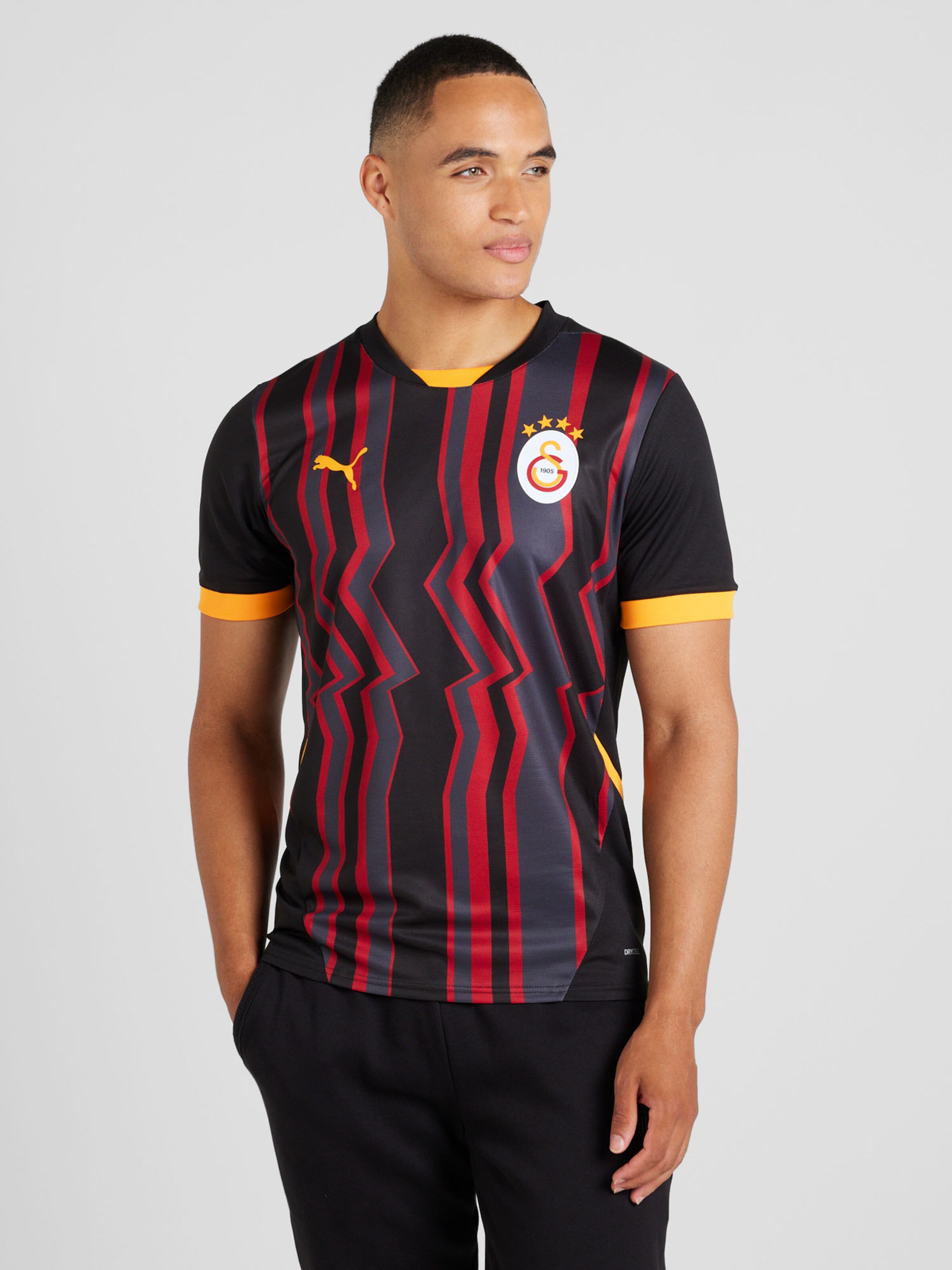 Puma trikot rot schwarz deals