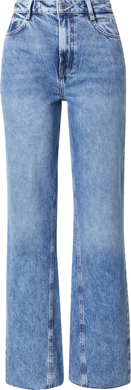 NEON & NYLON Bootcut Jeans 'NEOPHILINE' in Blau