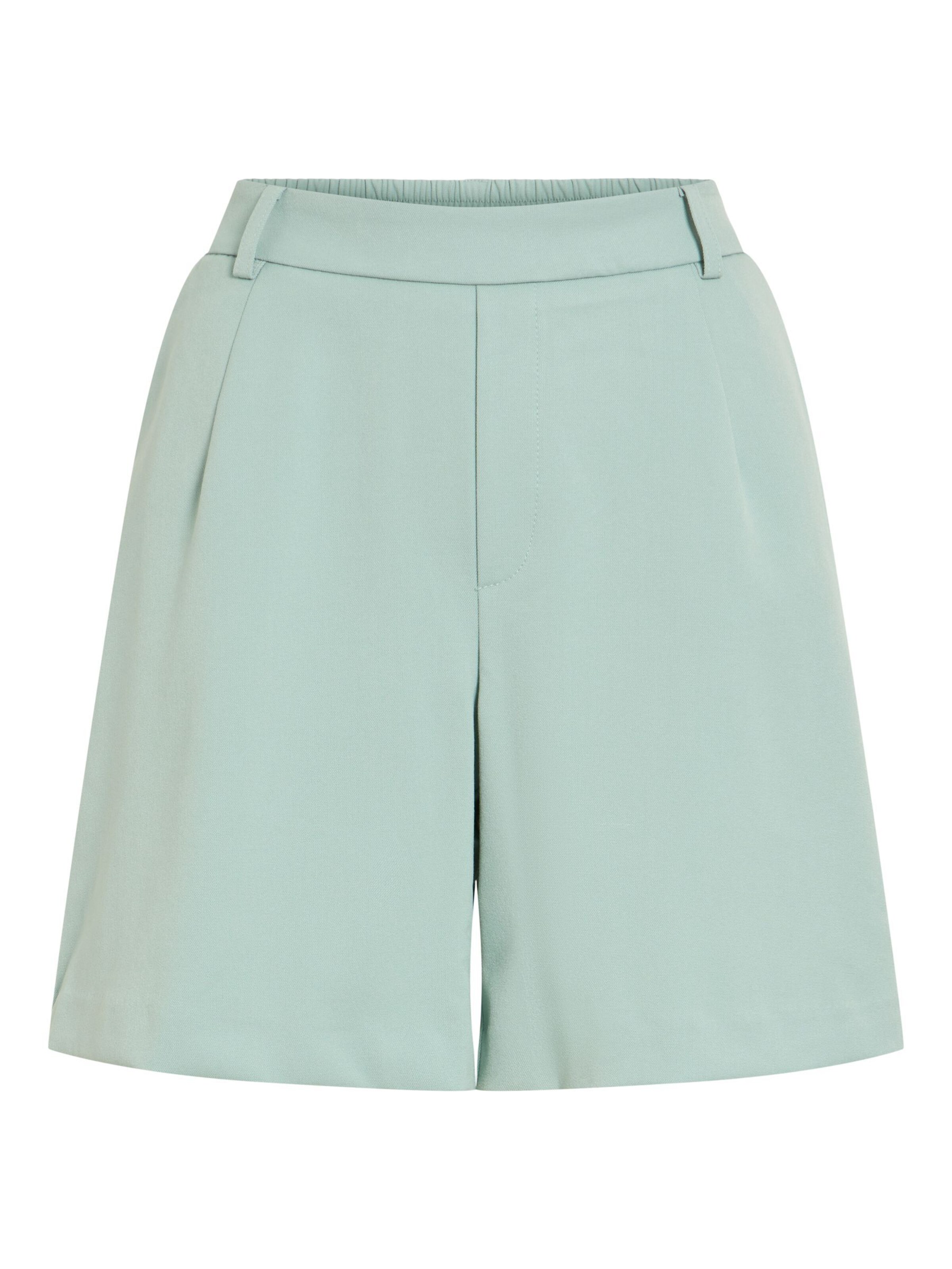 VILA Pleat-front trousers 'VIVarone' in Blue: front