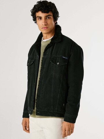 Pepe Jeans Between-season jacket 'DLX' in Black