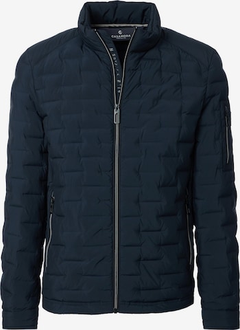 CASAMODA Between-Season Jacket 'Basic' in Blue: front
