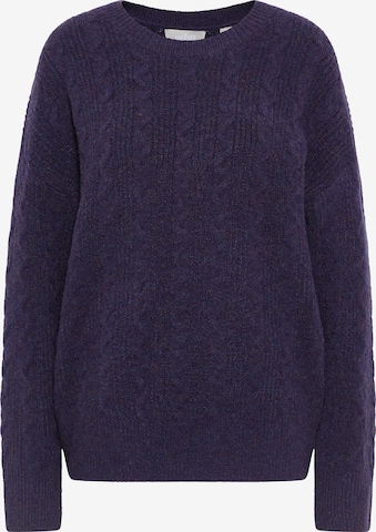 Usha Sweater in Purple: front