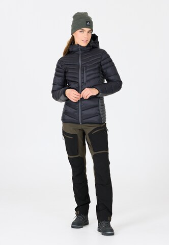Whistler Regular Outdoor trousers 'Kodiak' in Black: front