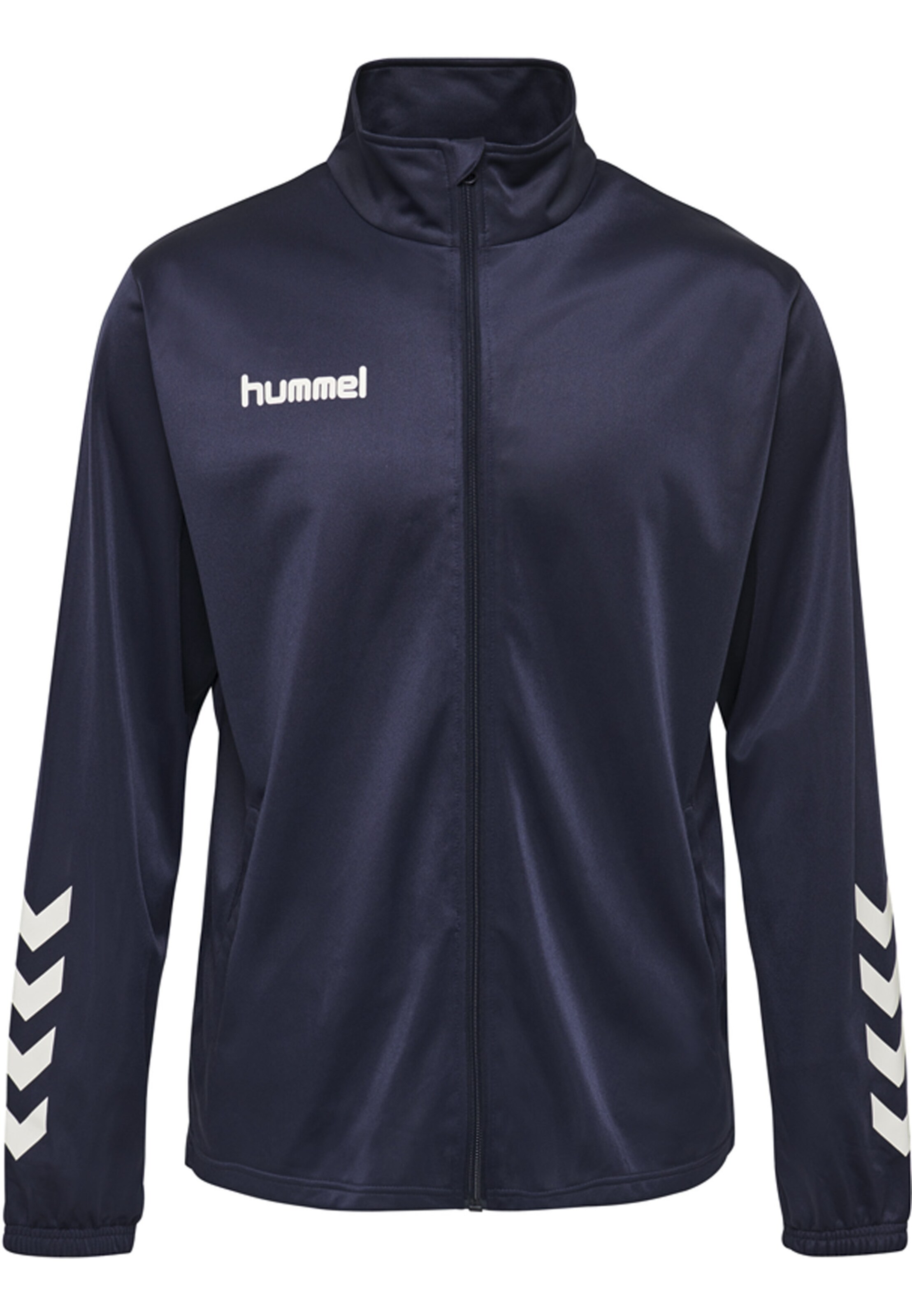 Hummel Trainingspak in Blauw: voorkant