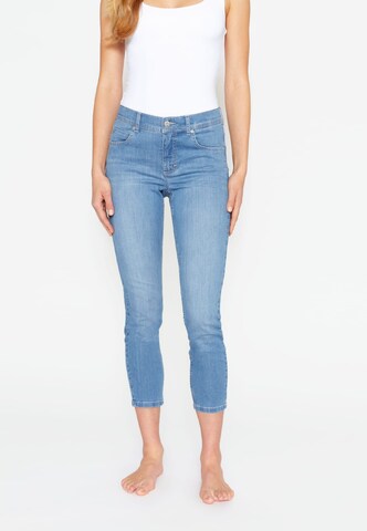 Angels Slimfit Jeans in Blauw: voorkant