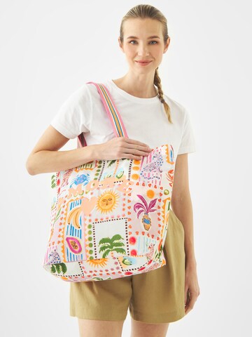 Cabas CODELLO en mélange de couleurs : devant