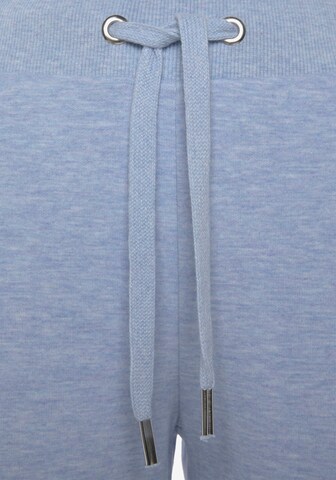 BENCH Tapered Pyjamabroek in Blauw