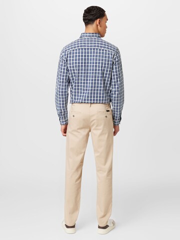 JACK & JONES - Regular Calças chino 'Ollie' em bege