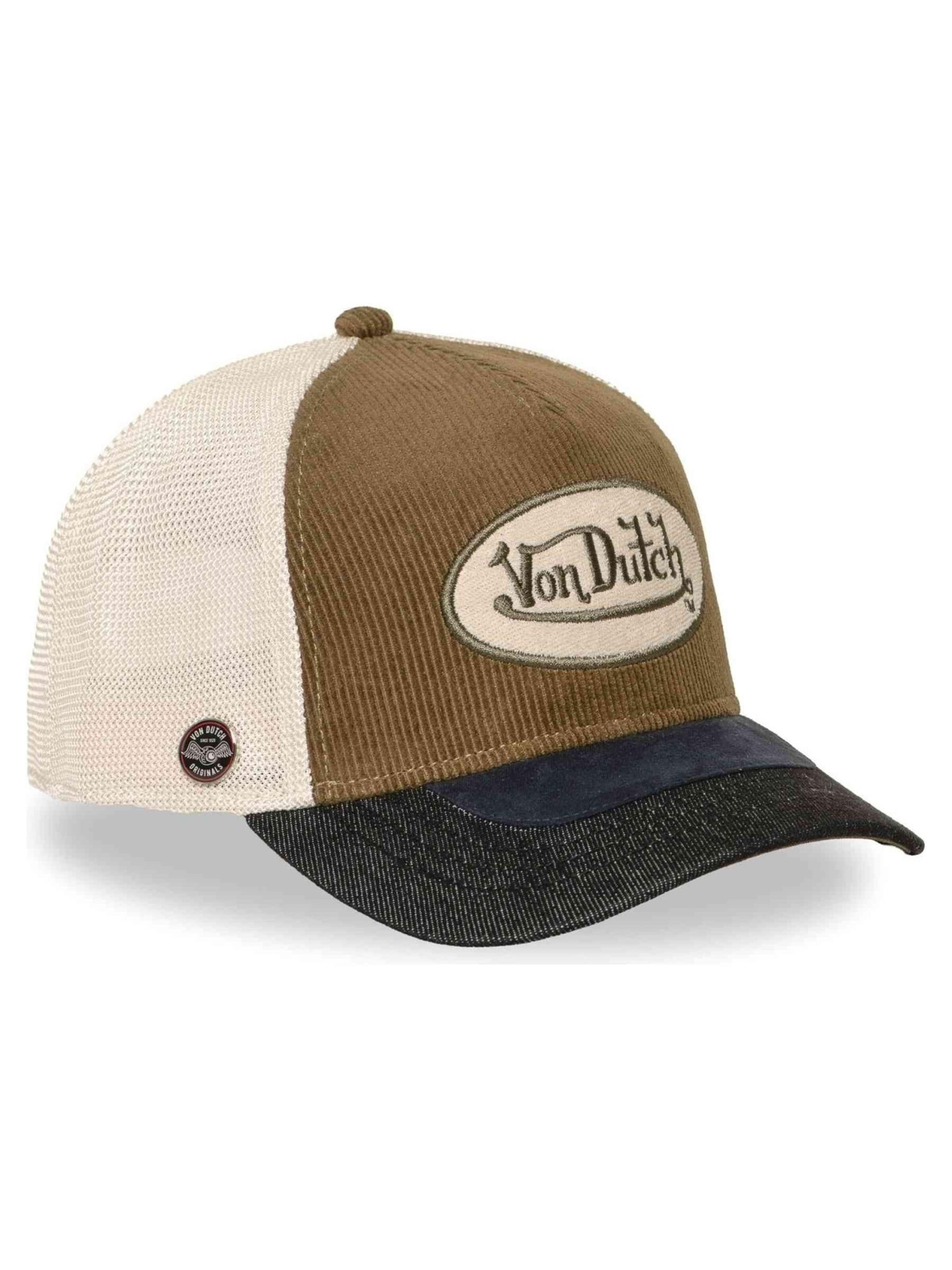 Von Dutch - Gorra 'Gorra von dutch tostada shield 05 trucker cap' en beige