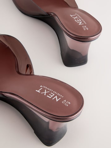 Next Pantolette 'Forever Comfort' i brun