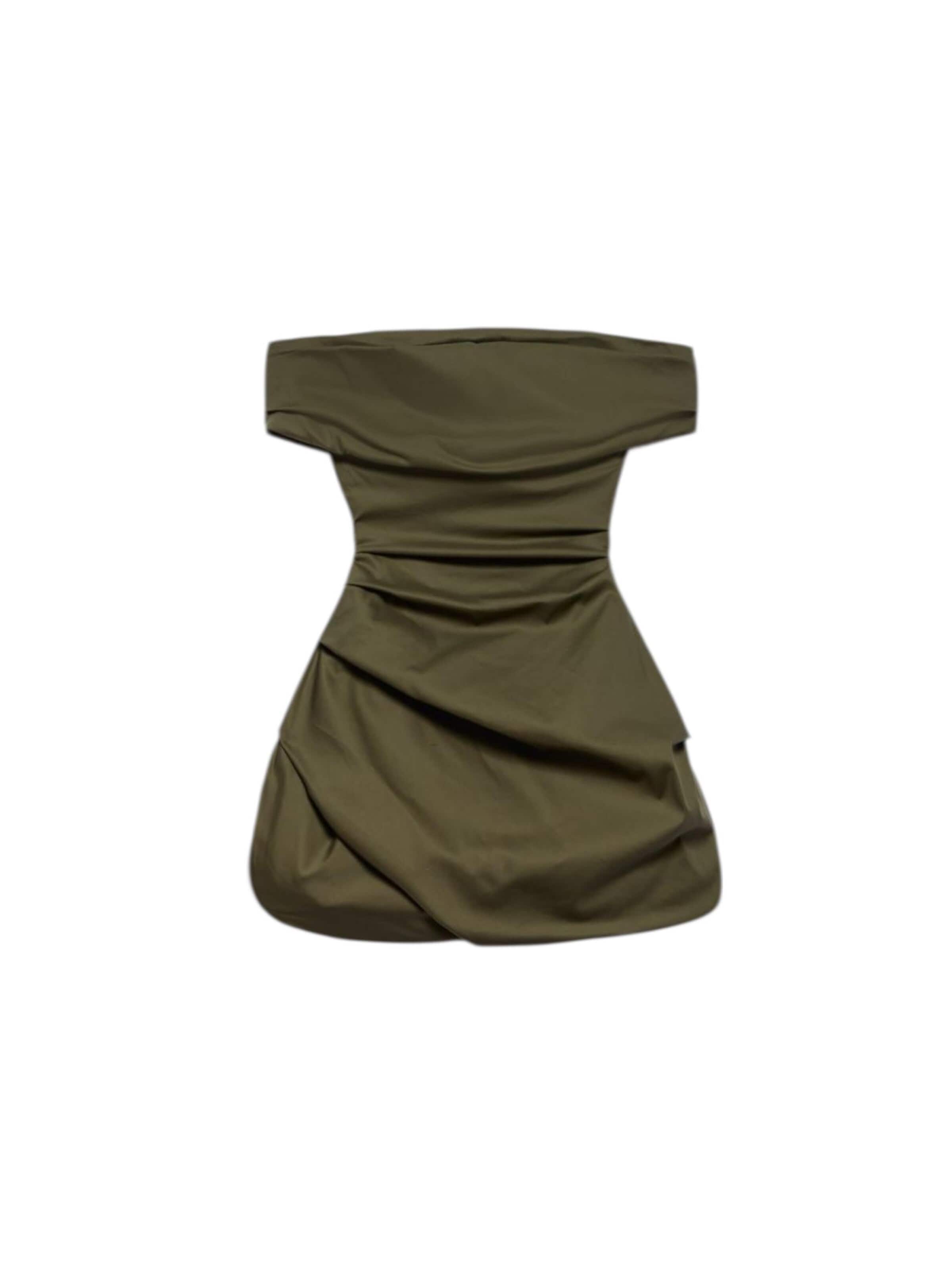 Aniye By Cocktailjurk in Groen: voorkant