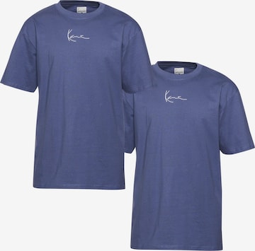 Karl Kani T-Shirt 'Essential' in Blau: predná strana