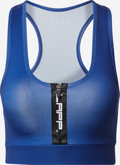 Lapp the Brand Sport-BH in royalblau / schwarz / weiß, Produktansicht