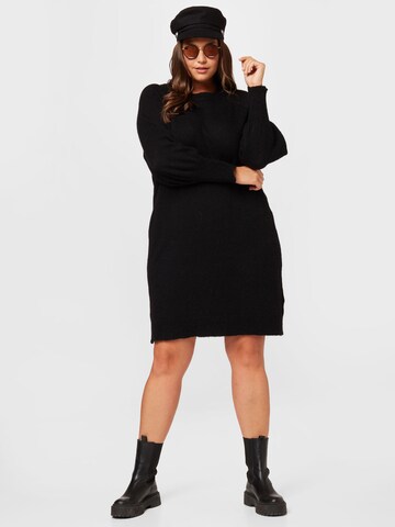 SELECTED FEMME - Vestido de punto 'LULU' en negro