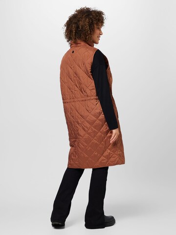 SAMOON Vest in Brown