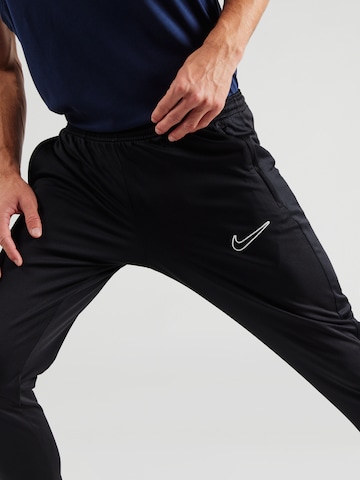 NIKE - Slimfit Calças de desporto 'Academy 23' em preto