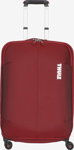 Trolley di Thule in rosso: frontale