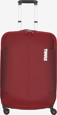 Trolley di Thule in rosso: frontale