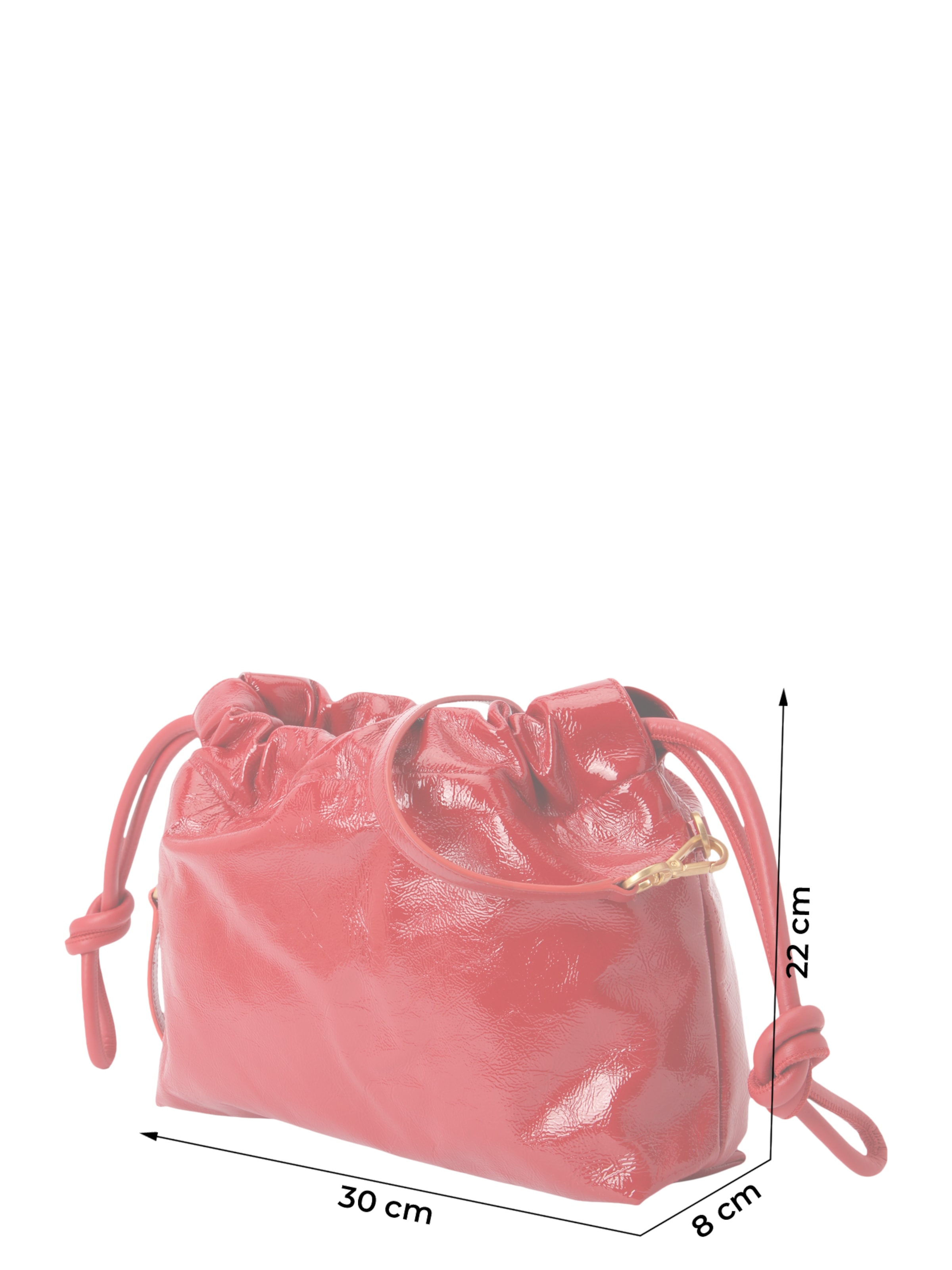 Poche ventrale N°21 en rouge