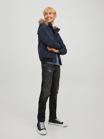 Veste d’hiver 'WINNER' Jack & Jones Junior en bleu