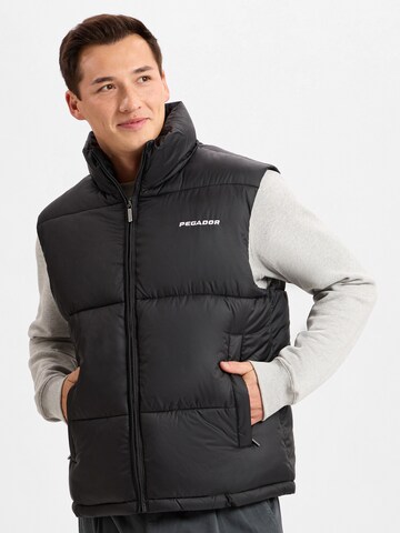 Pegador Väst 'Landin' i svart: framsida