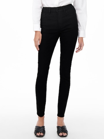 JDY Skinny Jeans 'Tulga' in Zwart