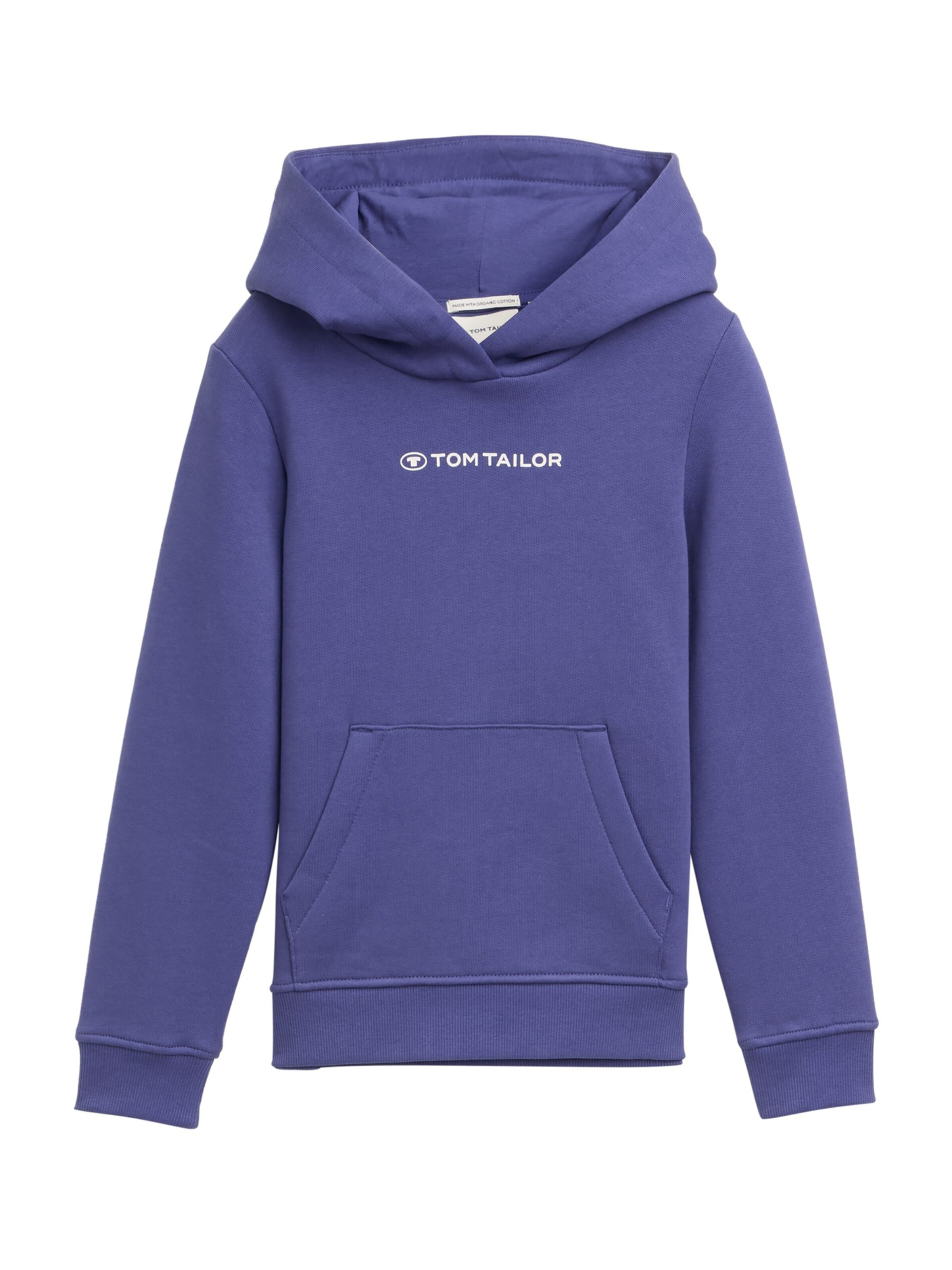 TOM TAILOR Mikina - Modrá: predná strana