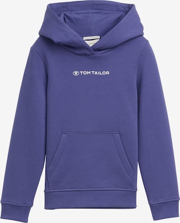 TOM TAILOR Sweatshirt in Blue: front