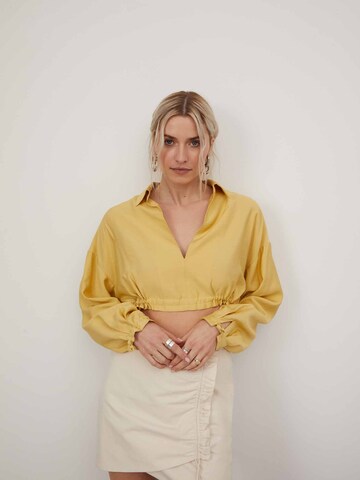 LeGer by Lena Gercke Bluse 'Dotta' in Gelb