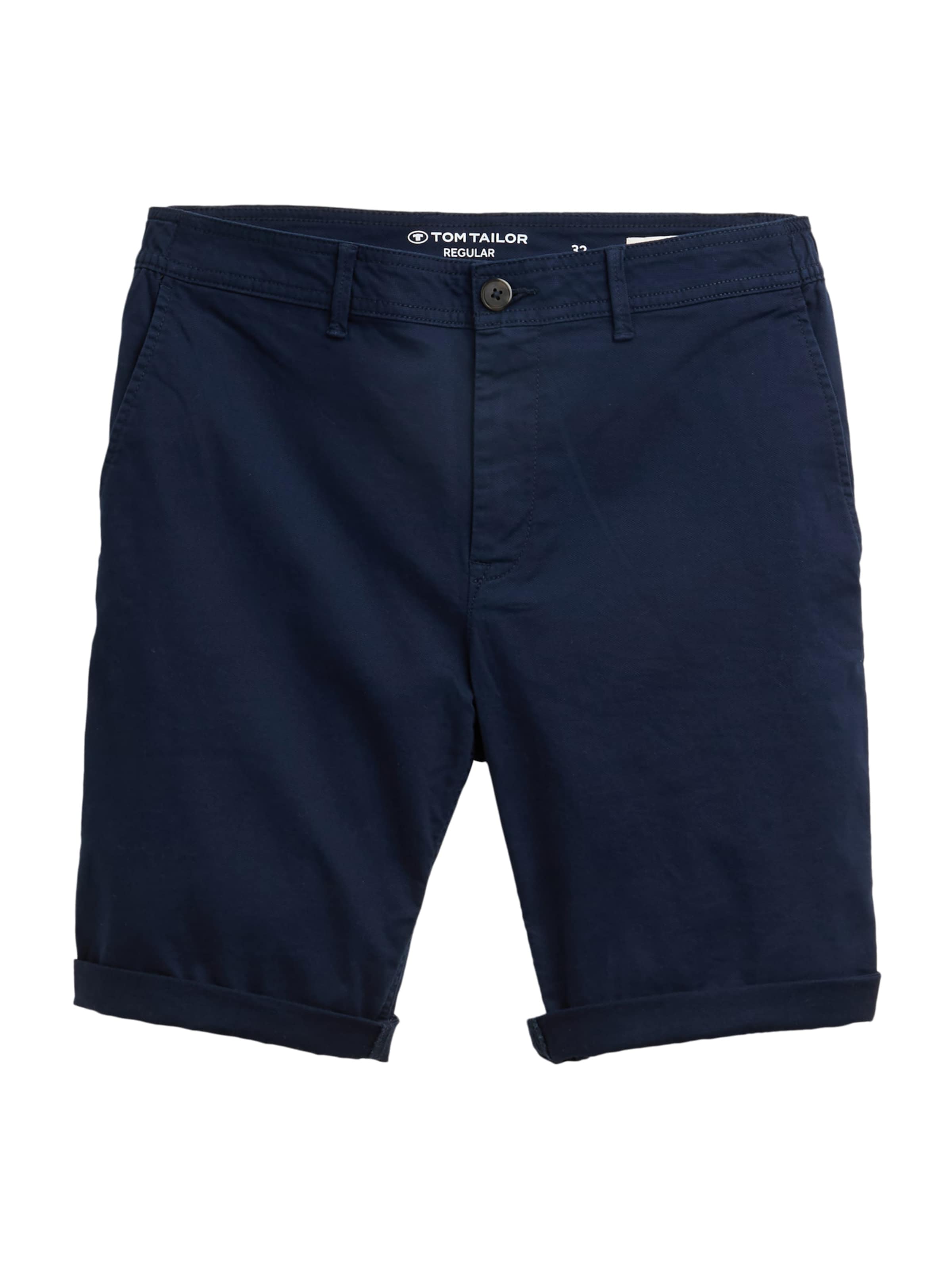 TOM TAILOR Regularen Chino hlače | modra barva: sprednja stran