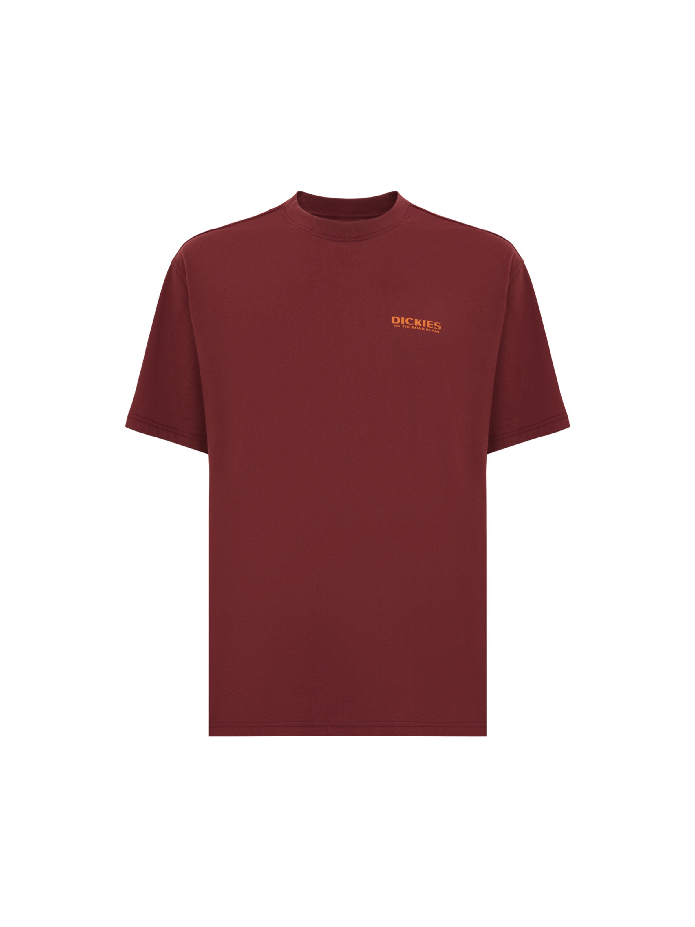 DICKIES Bluser & t-shirts 'Burns' i rød: forside