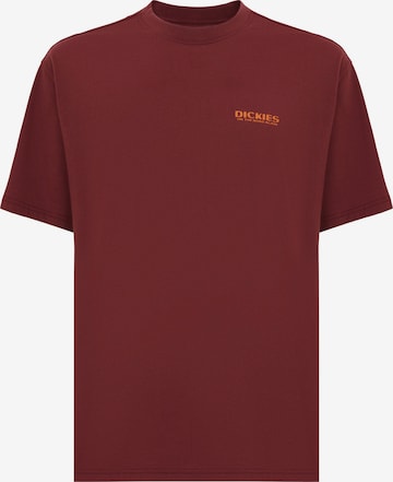 DICKIES Bluser & t-shirts 'Burns' i rød: forside
