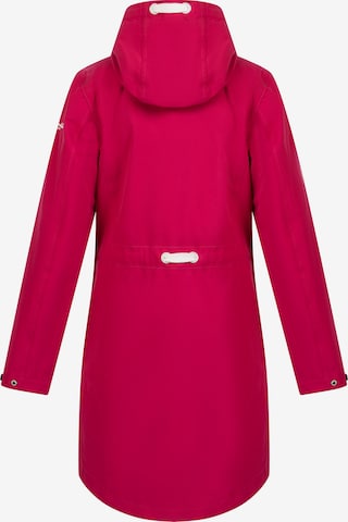 Schmuddelwedda Toiminnallinen takki 'Bridgeport' värissä vaaleanpunainen