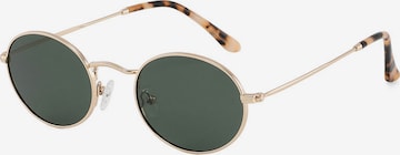 VEYREY Sunglasses 'Lennon' in Gold: front