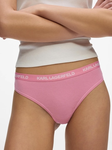 String di Karl Lagerfeld in colori misti