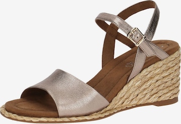 CAPRICE Sandals in Brown: front