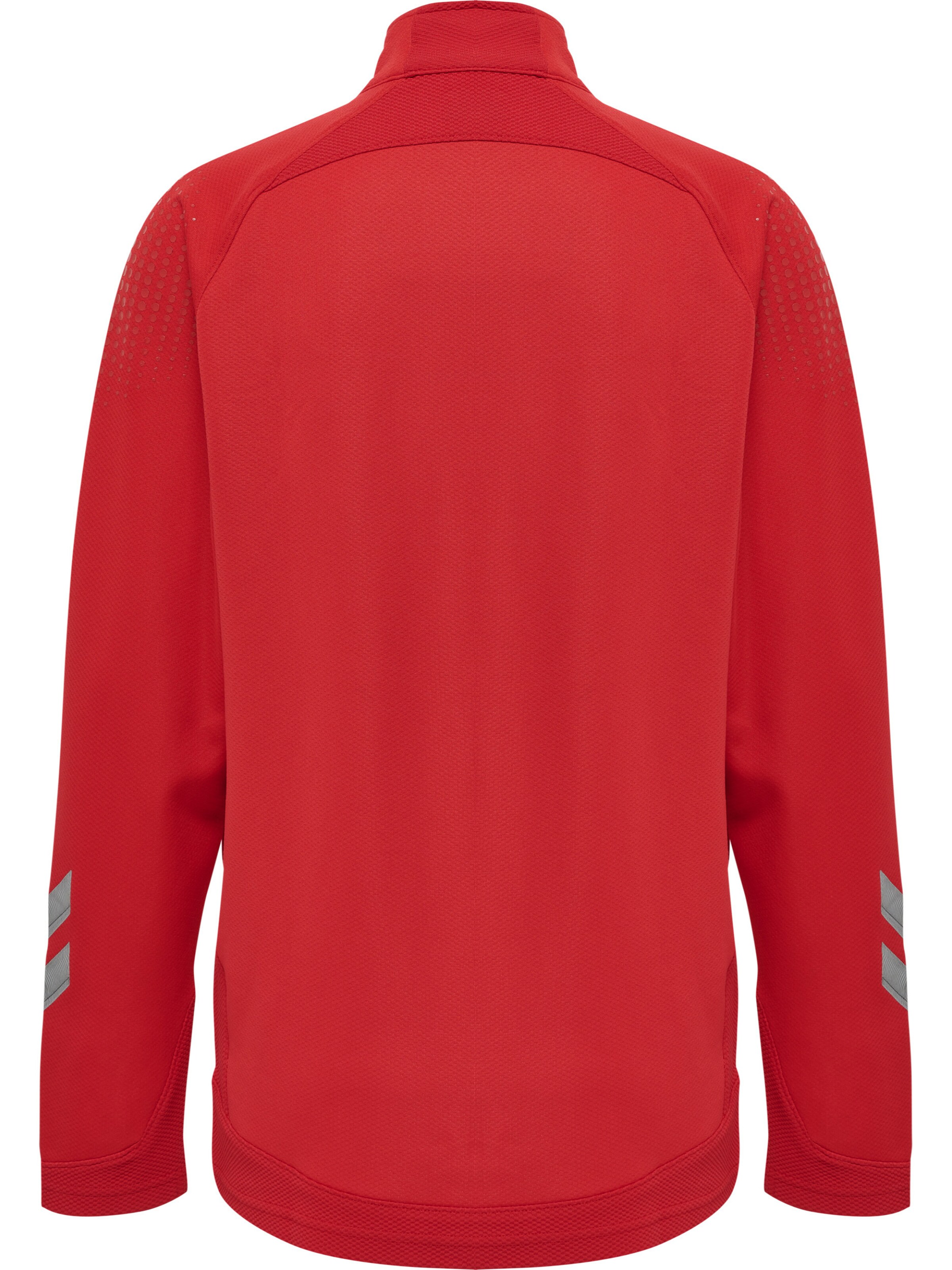 Hummel Sports sweat jacket in Red