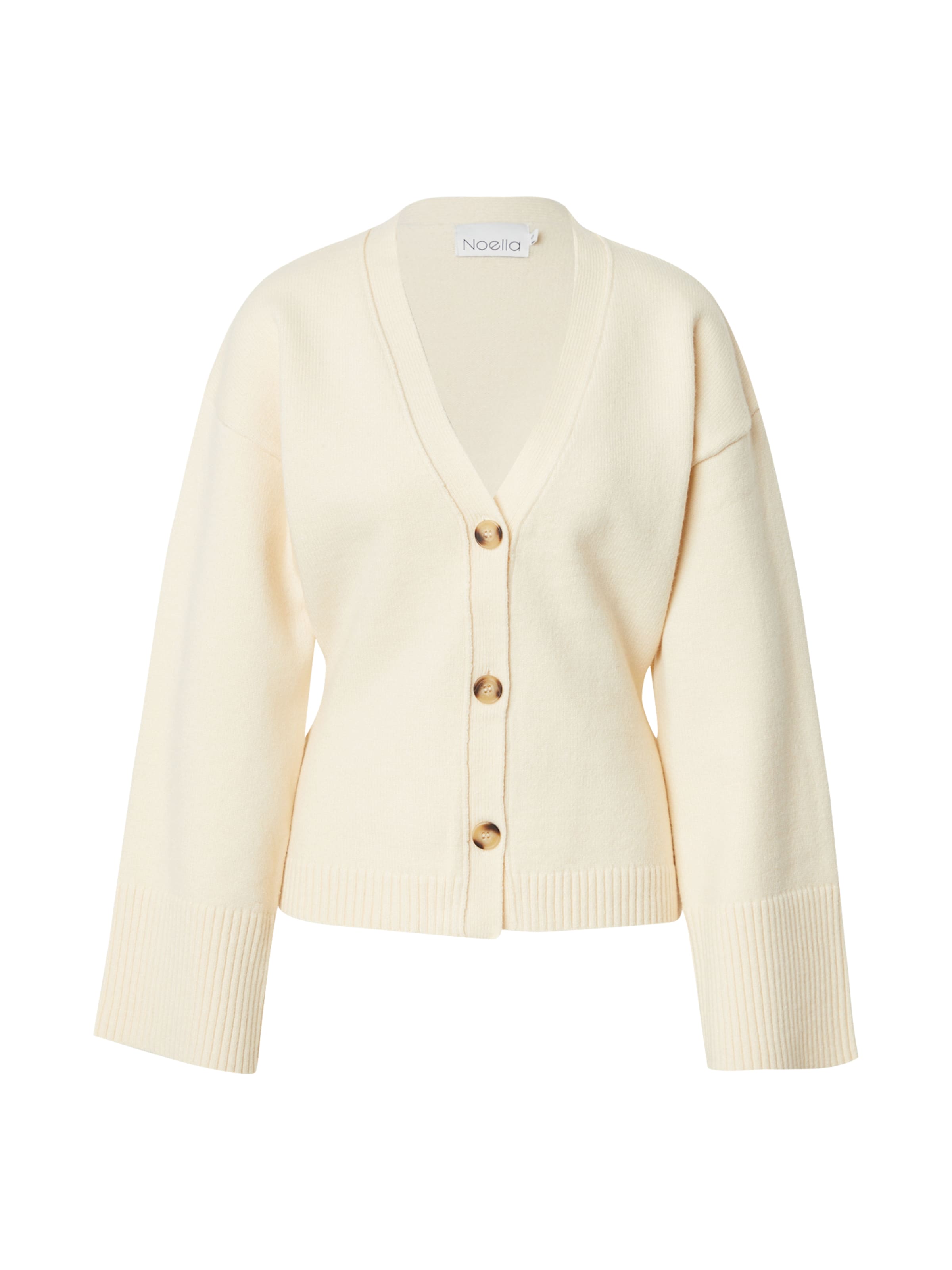 Noella Knit cardigan 'Lenyx' in Beige: front