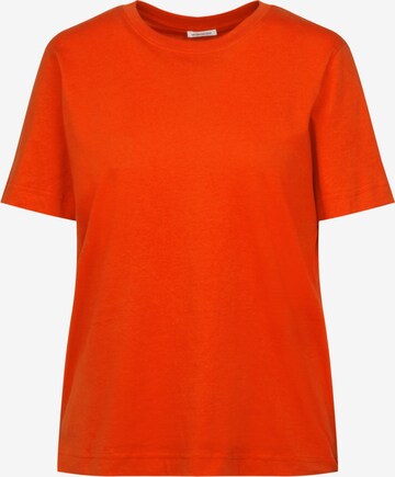 T-shirt SEIDENSTICKER en orange : devant