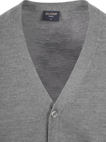 OLYMP Gebreid vest in Grijs
