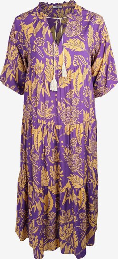 Promiss Kleid in ocker / lila, Produktansicht