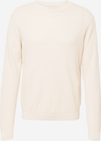 JACK & JONES Tröja 'LAFAYETTE' i beige: framsida