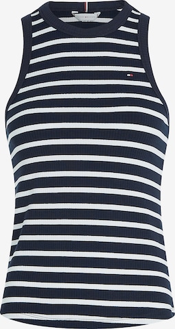 TOMMY HILFIGER - Top em azul: frente