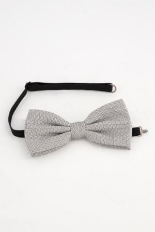 JP1880 Bow Tie in Grey: front