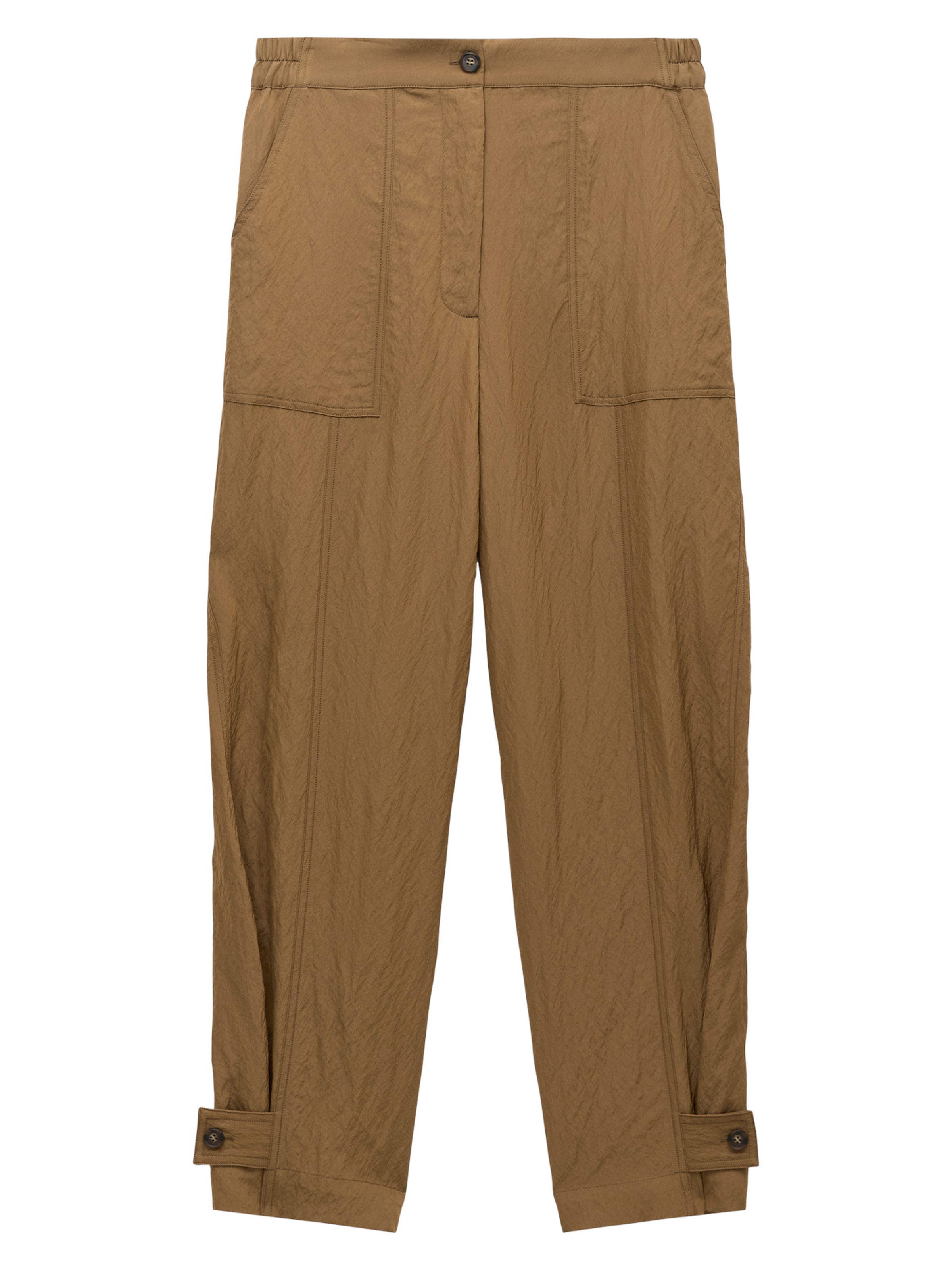 Adolfo Dominguez Regular Pants in Green: front