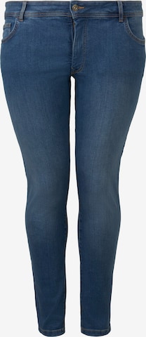 Tom Tailor Women +Skinny Traperice - plava boja: prednji dio